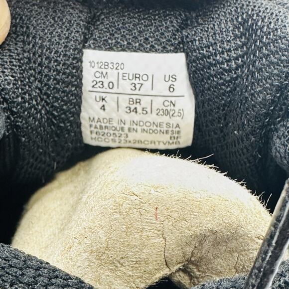 Size 6 - Asics Gel Contend 8 Triple Black Running Women’s Shoe - Picture 7 of 8